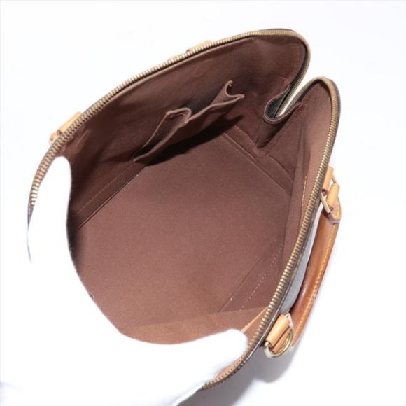 Louis Vuitton Alma Pm Brown Monogram Canvas Tote - Picture 9 of 9